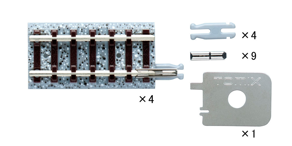 Tomix 1529 Joint Track 35mm S35-J(F) (4 pieces)