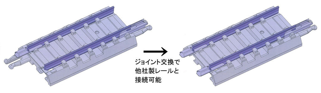 Tomix 1529 Joint Track 35mm S35-J(F) (4 pieces)