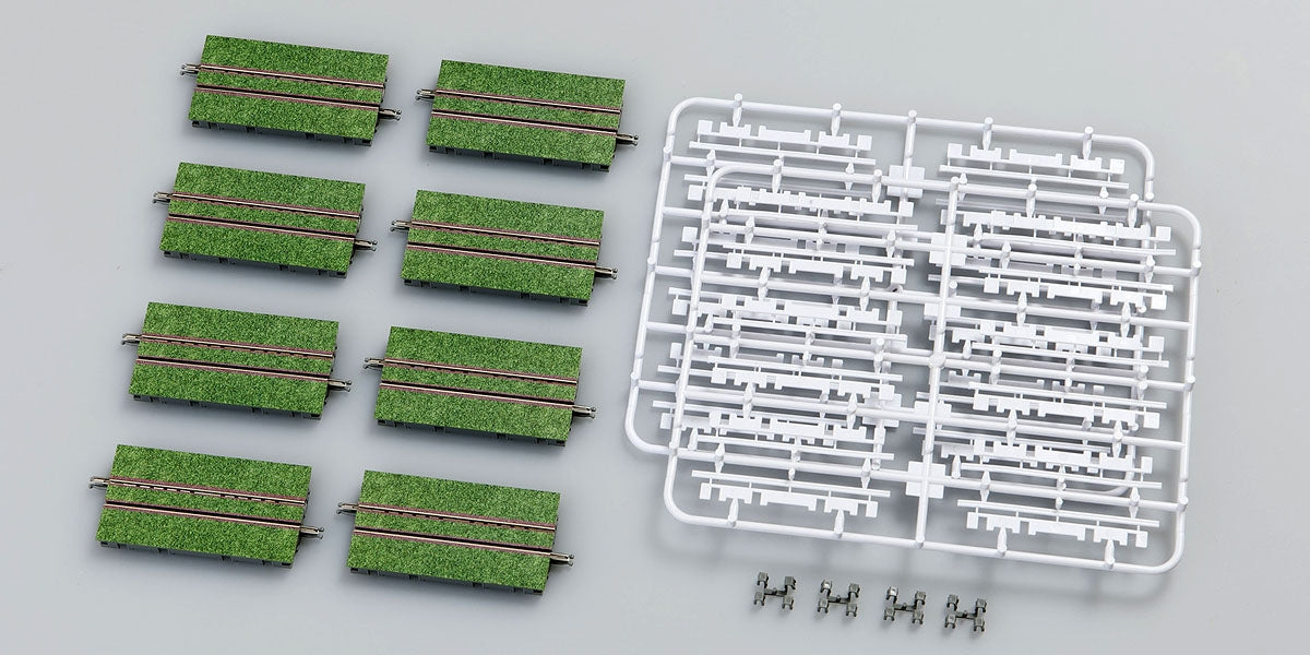 Tomix 1789 S70-WT-G Wide Tram Straight Track (Grass Surface)