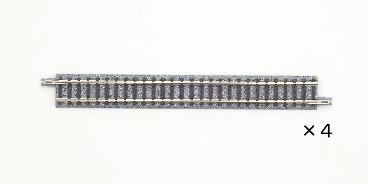 Tomix 1801 Straight Rail S140 (F) (Set of 4)
