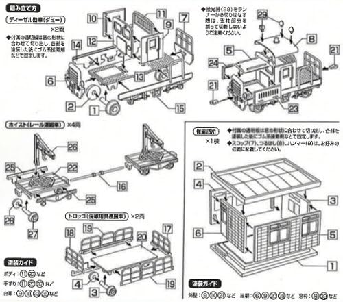 Greenmax N Gauge 2151 Cargo Area Vehicle and Dock (Unpainted Kit)