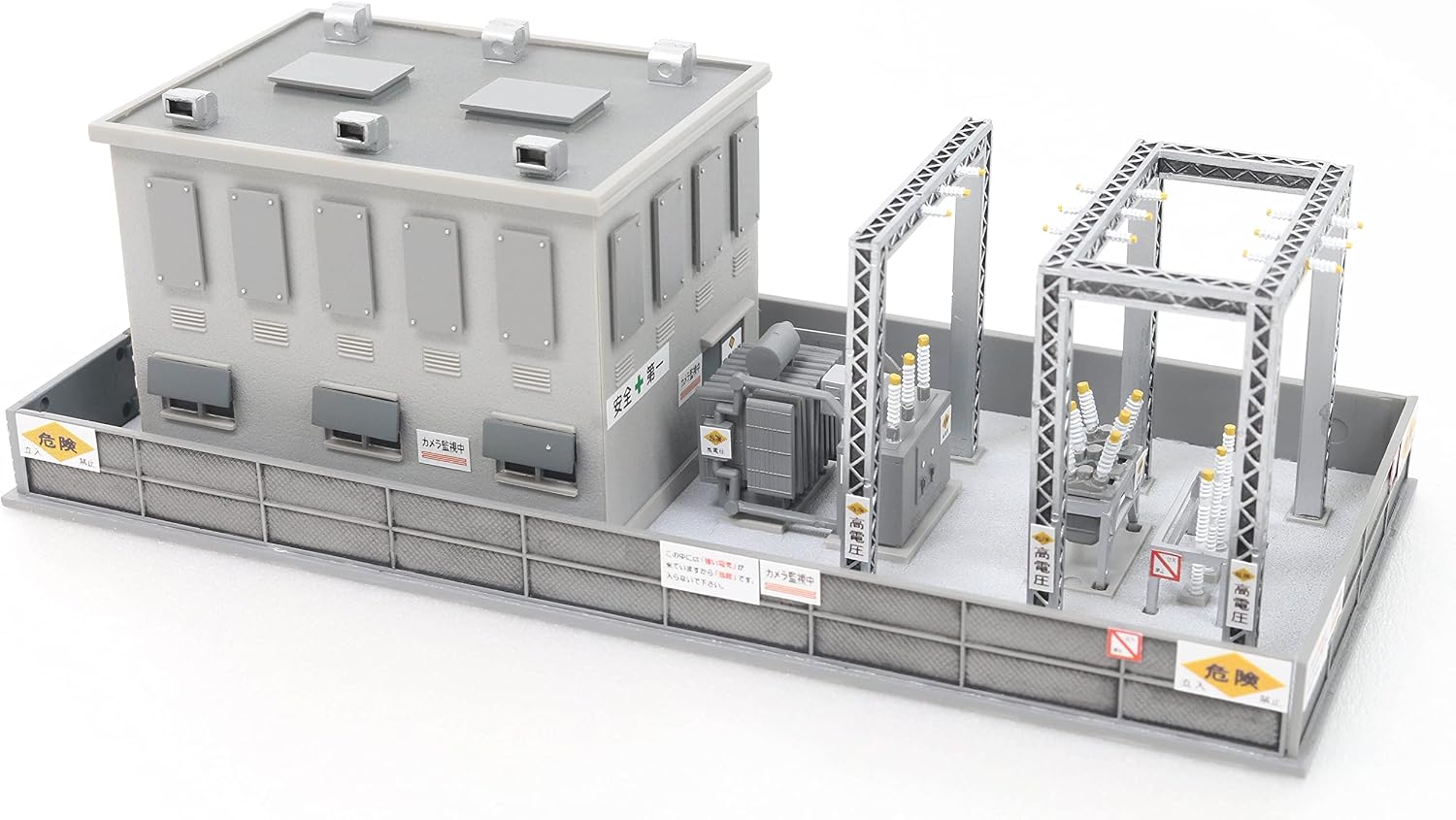 Greenmax 2211 Electricity Substation (Unpainted Kit)