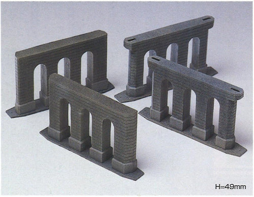 Greenmax 2126 Horizontal Piers (Unpainted Kit)