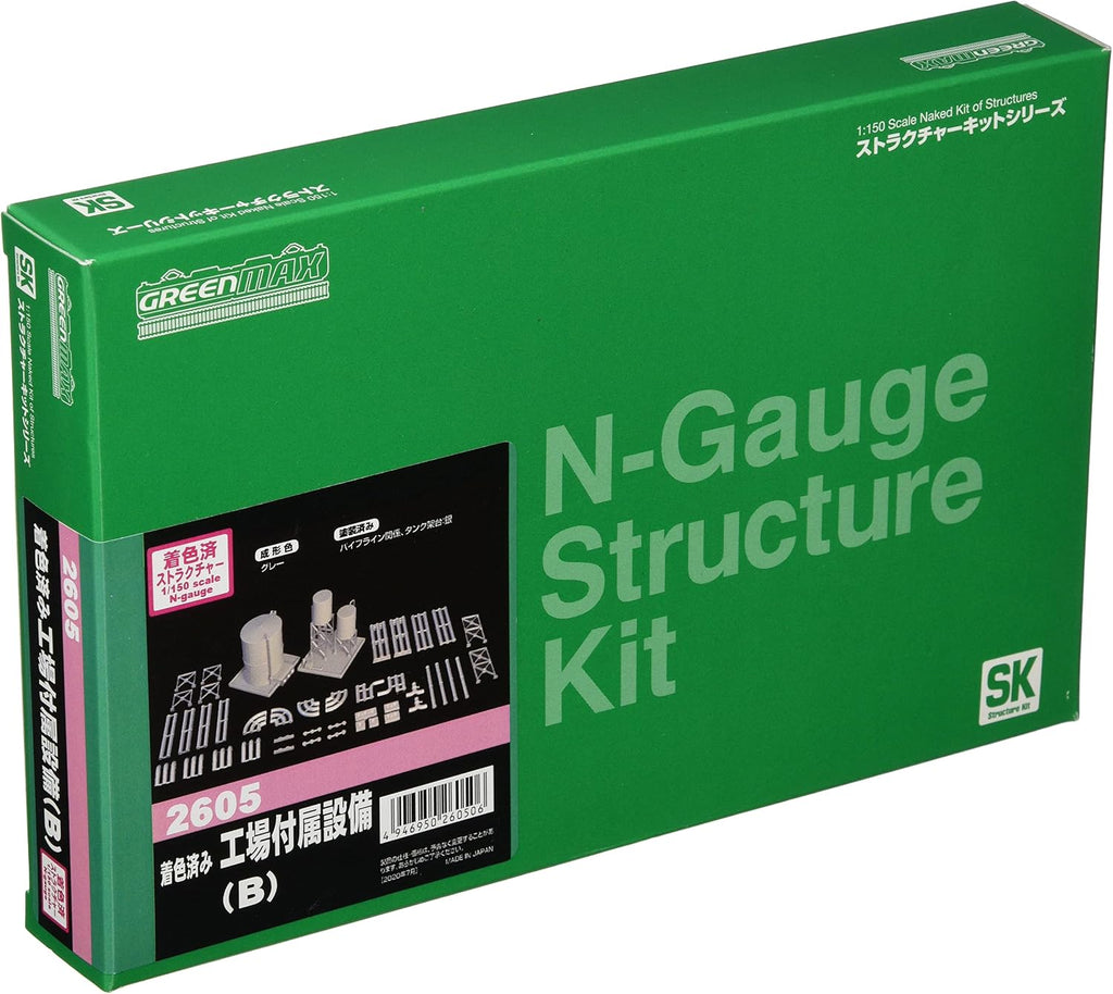 Greenmax 2605 Factory Equipment (B) (Part Painted Kit)