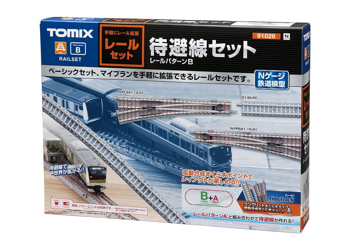 Tomix 91026 Rail Set Waiting Line Set (Rail Pattern B)